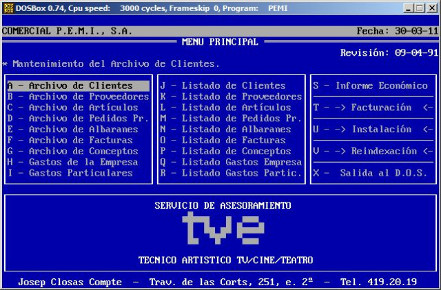 Gestión de facturación